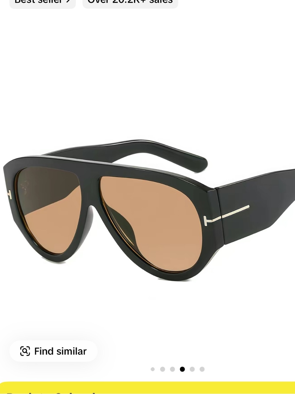 Cute oversized sunglasses